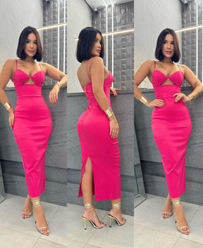 Vestido Midi Splash