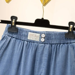 Kit 2 Calças Jeans Stefan® / A Mais Soltinha e Fresca do Mercado
