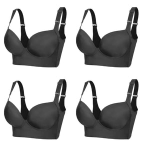 Kit 4 Sutiãs Becca Push-Up Modelador - PROMOÇÃO POR TEMPO LIMITADO 🔥